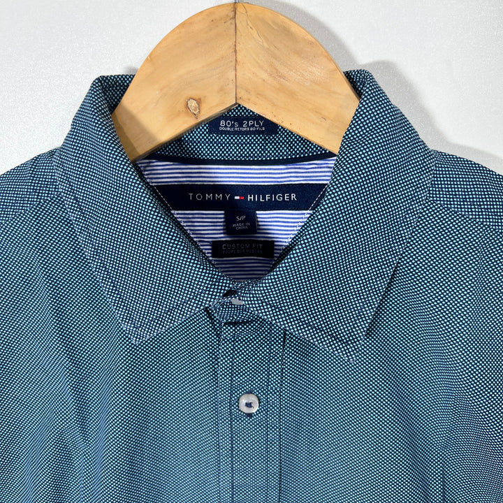 TOMMY HILFIGER CUSTOM FIT COTTON SHIRT