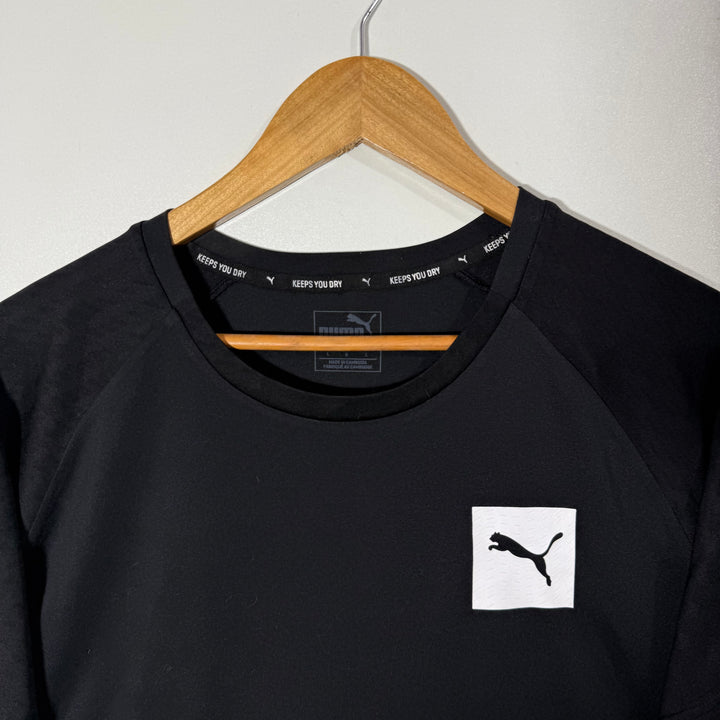 PUMA SPORT TSHIRT BLACK COLOUR
