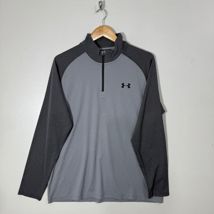 UNDER ARMOUR HEATGEAR SPORT PULLOVER GREY COLOUR