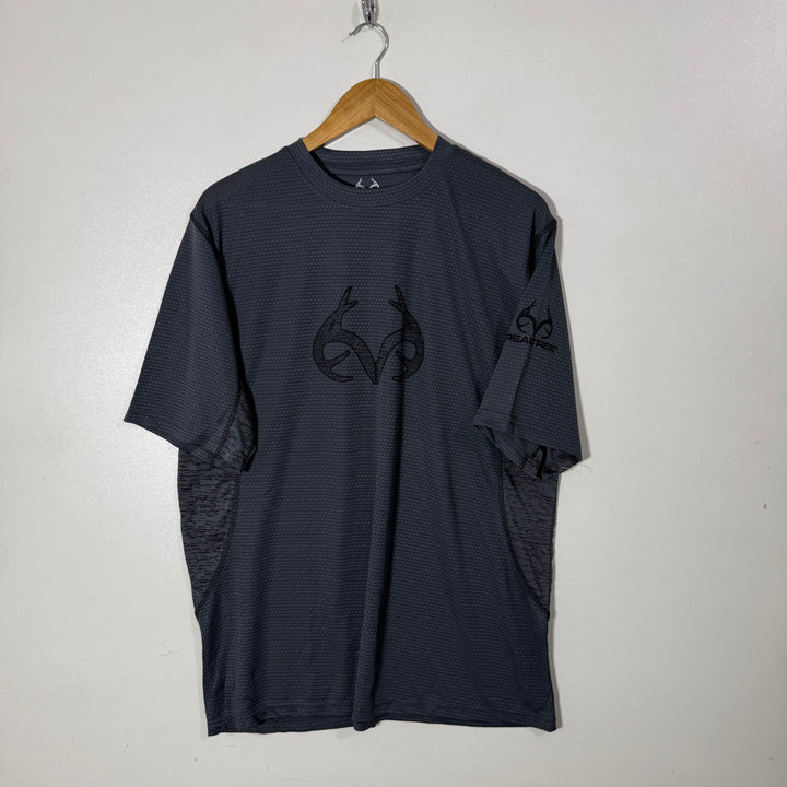 REALTREE SPORT TSHIRT GREY COLOUR
