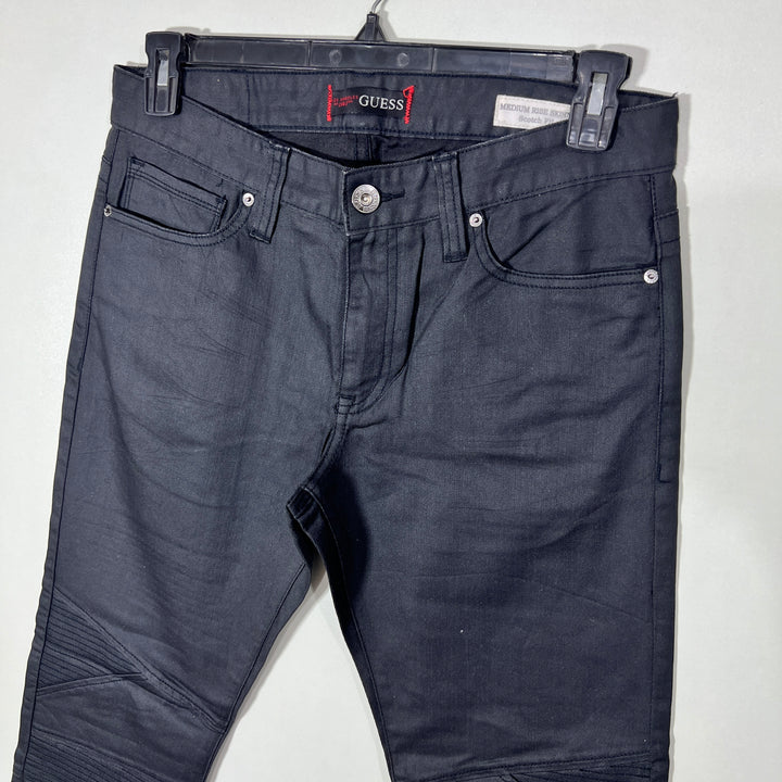 GUESS SKINNY FIT DENIM PANT DARK GREY COLOUR