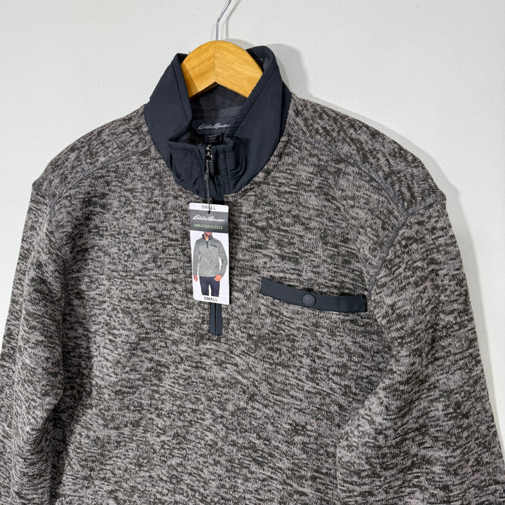 EDDIE BAUER HALF ZIP FLEECE PULLOVER BRAND NEW