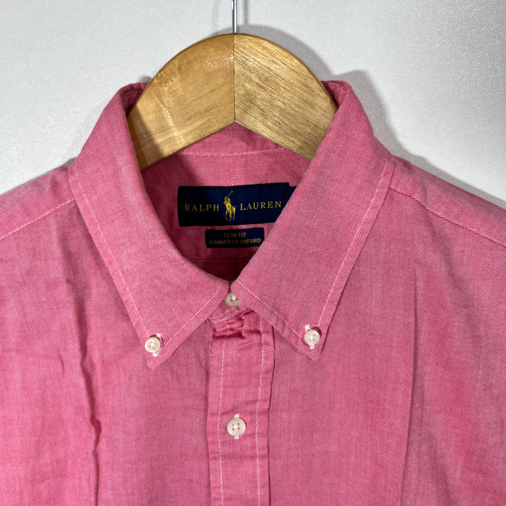 RALPH LAUREN POLO BUTTON DOWN HALF SLEEVES SHIRT