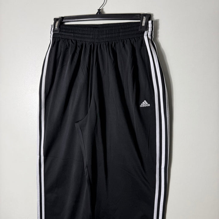 ADIDAS BAGGY  FIT SPORT TROUSER INNER FLEECE BLACK COLOUR