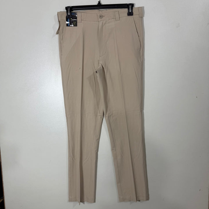 ROUNDTREE &YORKE STRAIGHT FIT FLAT FRONT EXTREME COMFORT EASY CARE MOISTURE WICKING COMFORT STRETCH PERFORMANCE PANT BRAND NEW WITH STRETCH