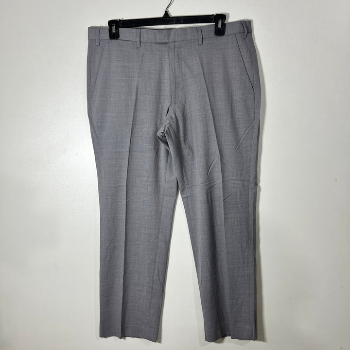 MARKS & SPENCER REGULAR FIT TEXTURED DEESS PANT WITH STRETCH