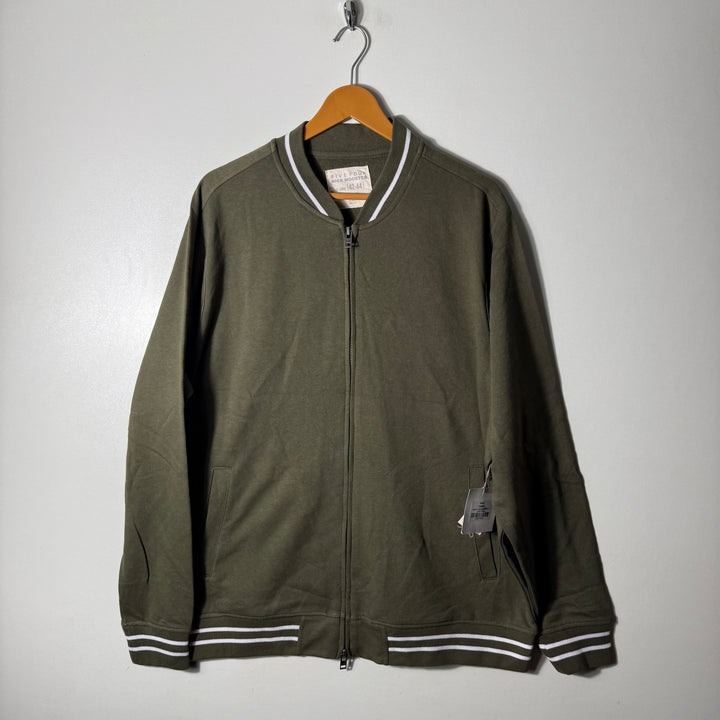 FIVE FOUR BEN COLLAR SWEAT JACKET BRAND NEW