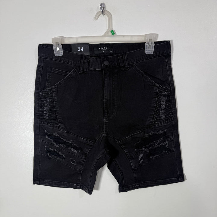 KSCY RIPPED DENIM SHORT BRAND NEW