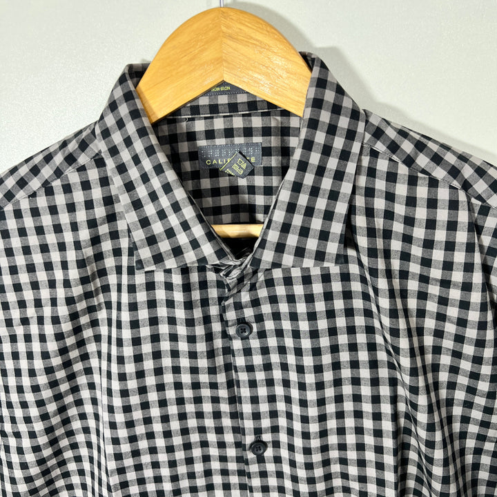 CALIBRATE NON IRON CHECKERED SHIRT