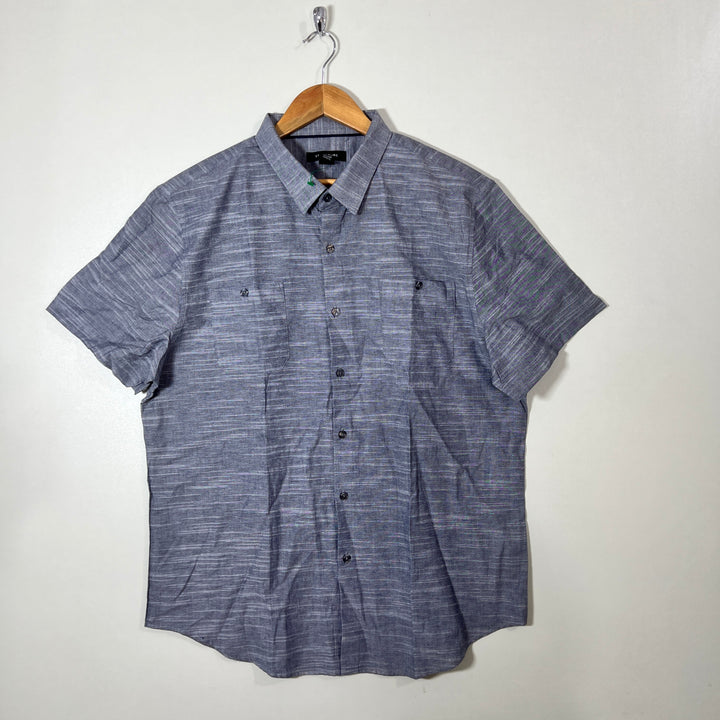 STRUKTURE HALF SLEEVES SHIRT