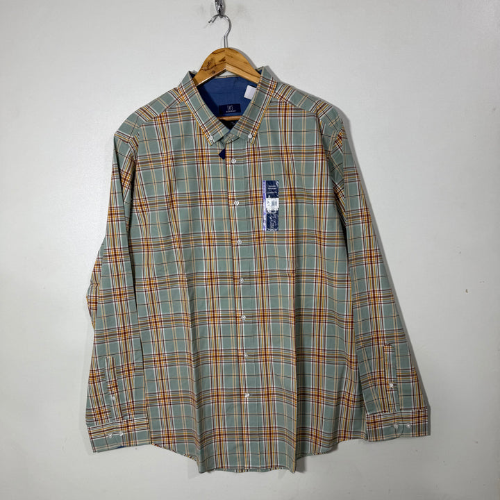 GEORGE CLASSIC FIT BUTTON DOWN COSUAL COTTON SHIRT BRAND NEW