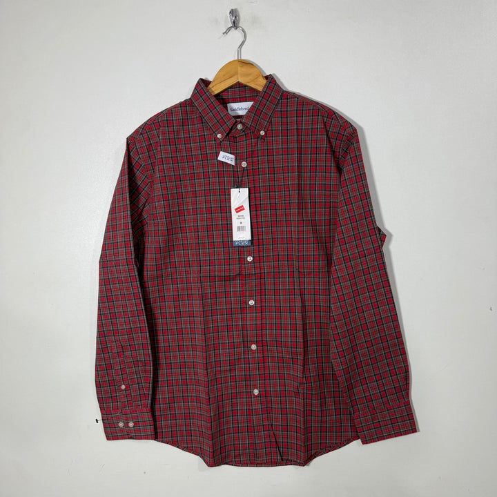 SADDLEBRED BUTTON DOWN CASUAL COTTON SHIRT BRAND NEW