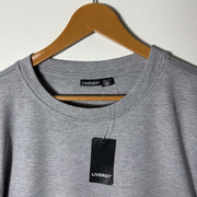 LIVERGY SWEATSHIRT BRAND NEW GREY COLOUR