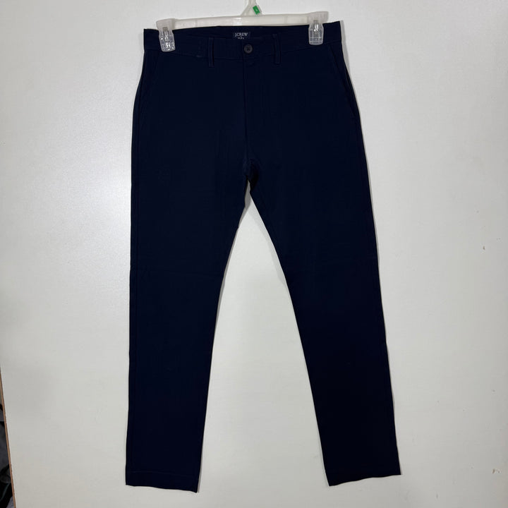 J CREW SLIM FIT PERFORMANCE PANT WITH STRETCH BLUE COLOUR