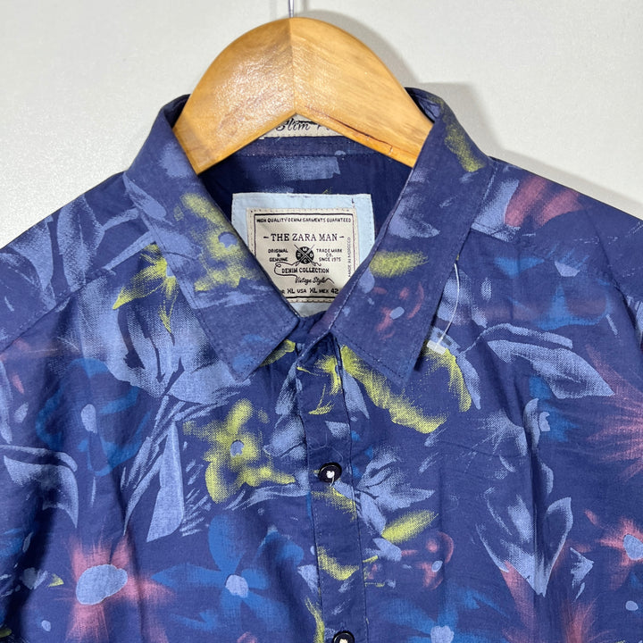 ZARA MAN CASUAL COTTON SHIRT