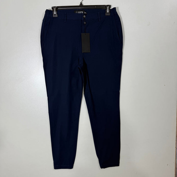 CUTS SLIM FIT PERFORMANCE JOGGER PANT BRAND NEW WITH STRETCH BLUE COLOUR
