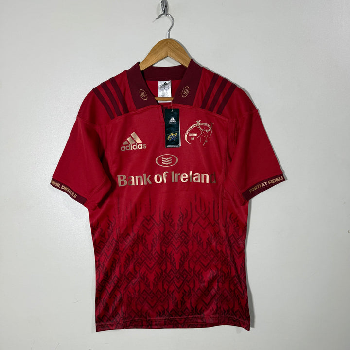 ADIDAS MUNSTER RUGBY TEAM SPORT TSHIRT BRAND NEW