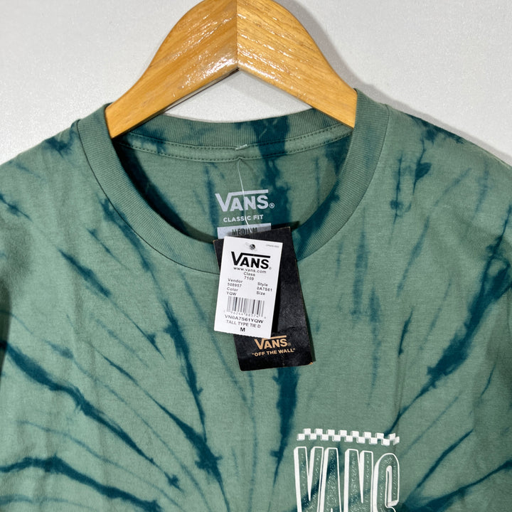 VANS COTTON DROPPED SHOULDER TSHIRT BRAND NEW