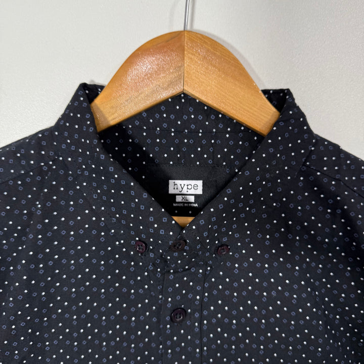 HYPE BUTTON DOWN HALF SLEEVES SHIRT BRAND NEW