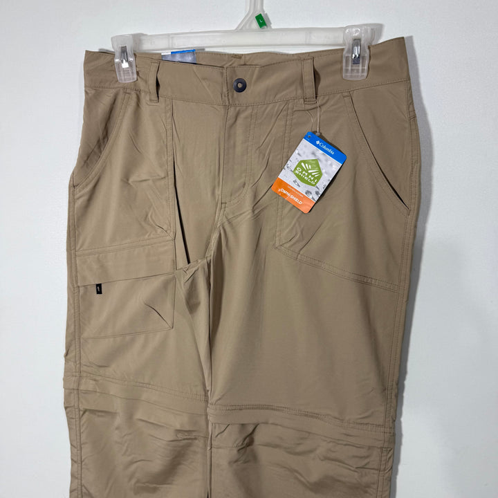 COLUMBIA ACTIVE FIT STRAIGHT LEG CANVERTABLE PERFORMANCE PANT BRAND NEW WITH STRETCH