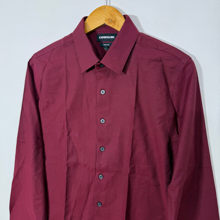 EXPRESS SLIM FIT COTTON FORMAL SHIRT