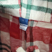 OLD NAVY FLANNEL COTTON CHECKERED LOUNGEWEAR TROUSER BRAND NEW