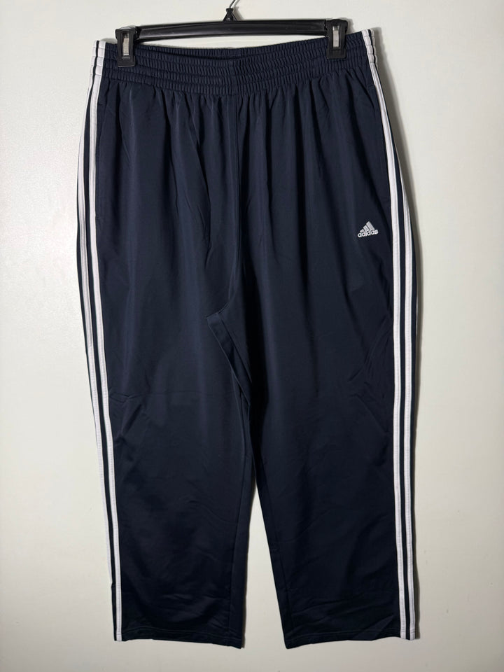 ADIDAS BAGGY FIT SPORT TROUSER INNER FLEECE BLUE COLOUR