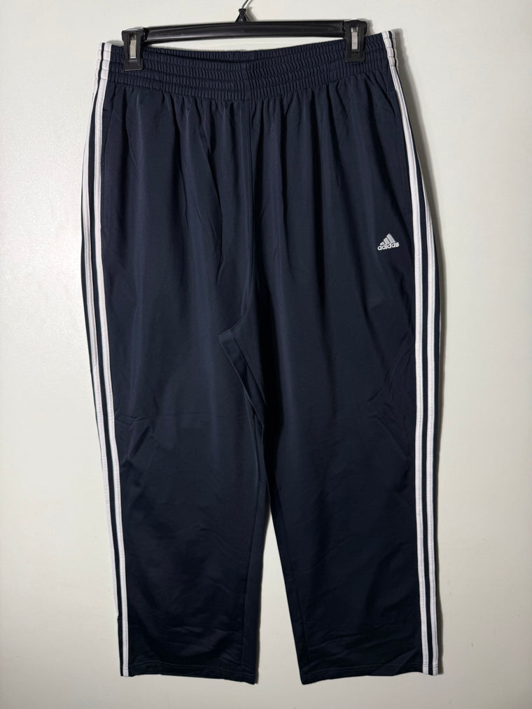 ADIDAS BAGGY FIT SPORT TROUSER INNER FLEECE BLUE COLOUR