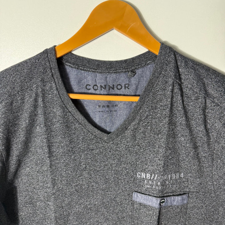 CONNOR V NECK COTTON TSHIRT