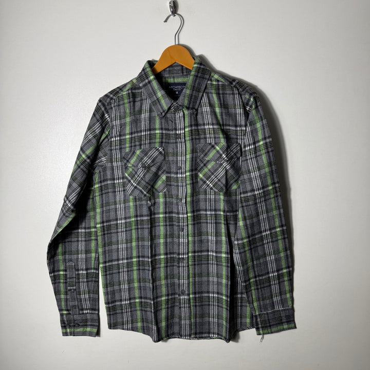ARCHITECT DOUBLE POCKETS FLANNEL COTTON SHIRT BRAND NEW