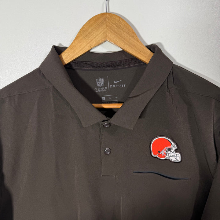 NIKE DRI FIT SPORT POLO TSHIRT BROWN COLOUR
