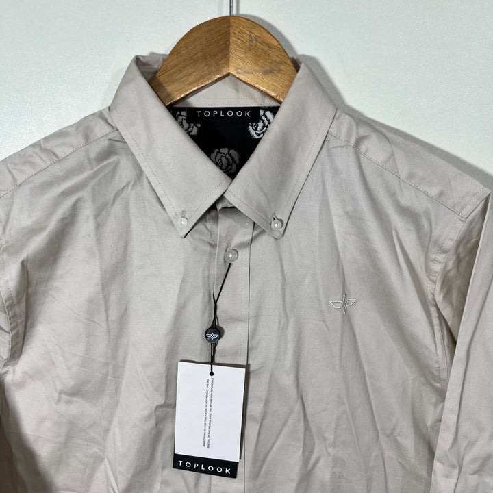 TOPLOOK OXFORD COTTON BUTTON DOWN SHIRT BRAND NEW