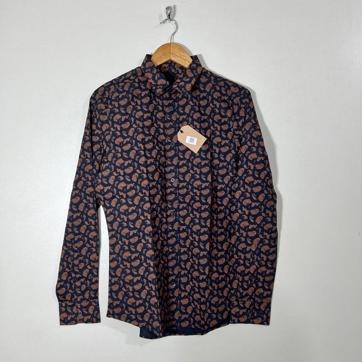 H&M SLIM FIT CASUAL COTTON SHIRT