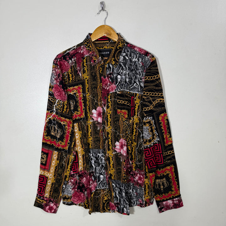 REASON PRINTED HAWAI SHIRT