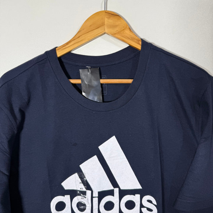 ADIDAS REGULAR FIT COTTON TSHIRT BRAND NEW BLUE COLOUR
