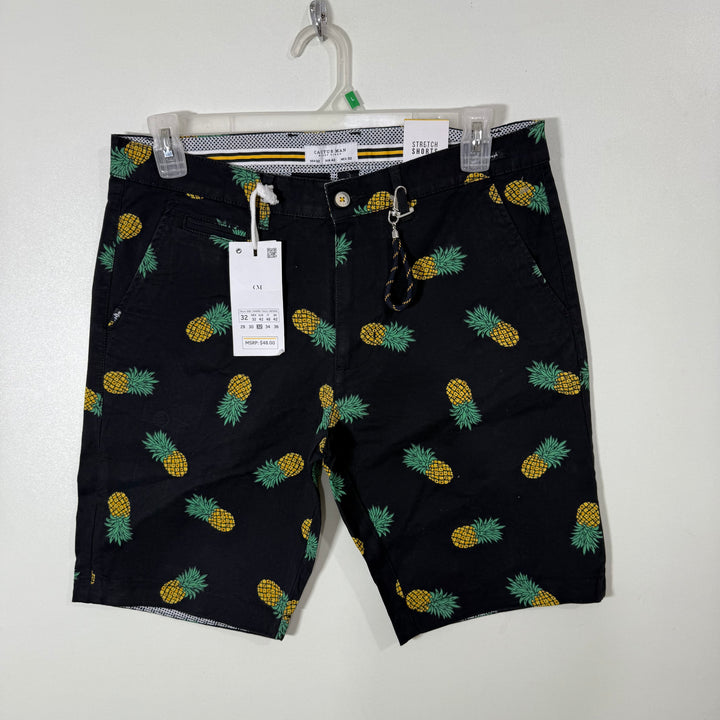 CACTUS MAN PRINTED COTTON SHORT BRAND NEW WITH STRETCH