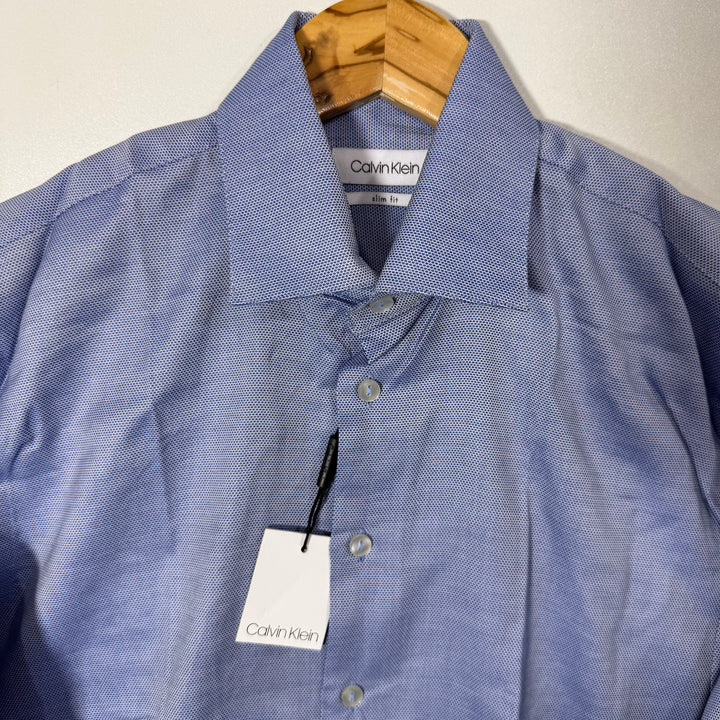 CALVIN KLEIN SLIM FIT FORMAL COTTON SHIRT BRAND NEW