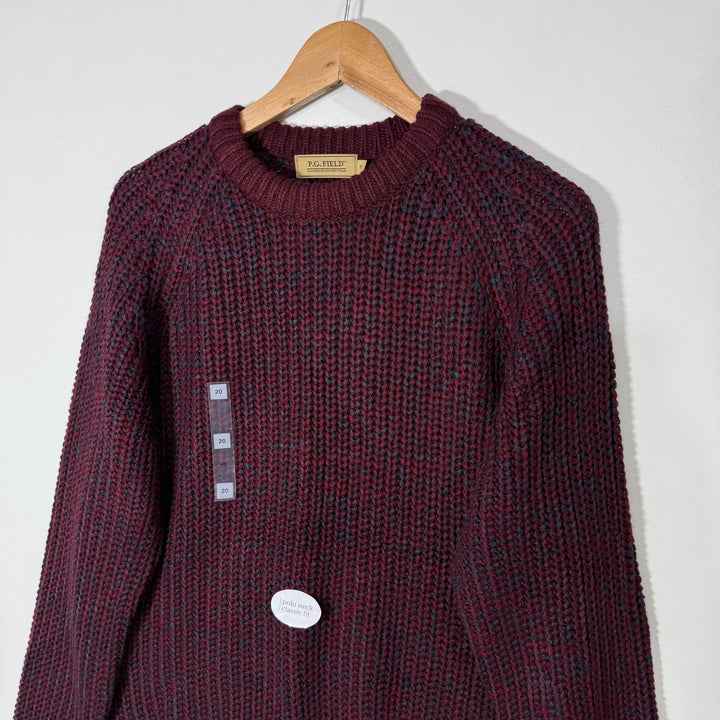P G FIELD KNITWEAR ACRYLIC SWEATER BRAND NEW