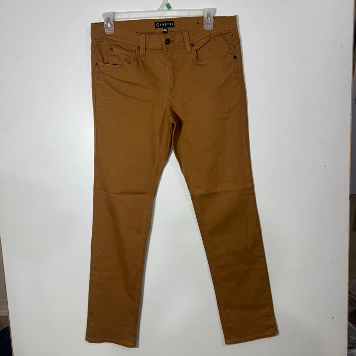 EMPYER STRAIGHT FIT DENIM PANT WITH STRETCH