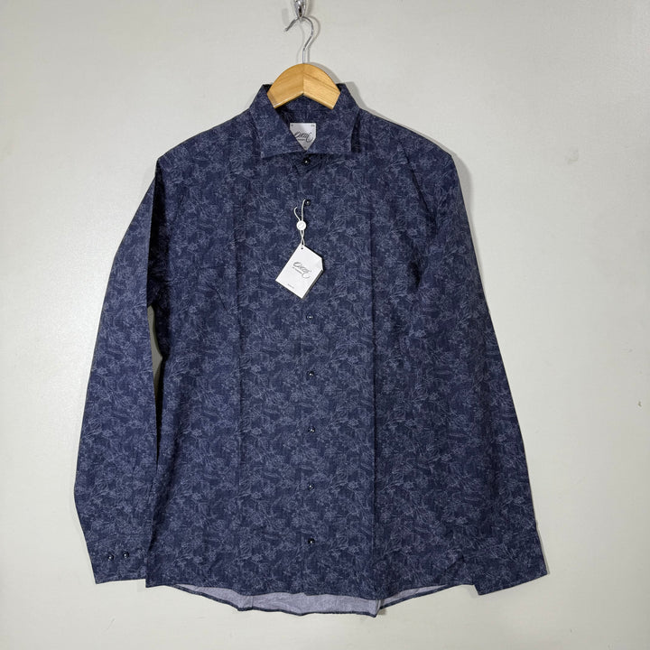 OSCAR OF SWEDEN  PRINTED CASUAL COTTON SHIRT BRAND NEW