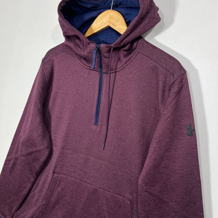 UNDER ARMOUR COLDGEAR HALF ZIP HOODIE INNER FLEECE