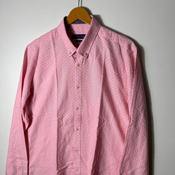 ZARA SPIM FIT BUTTON DOWN CASUAL COTTON SHIRT