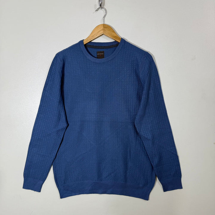 DEVRED COTTON SWEATER BLUE COLOUR