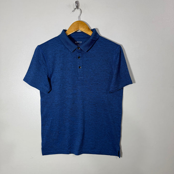 APT.9 SPORT POLO TSHIRT BLUE COLOUR