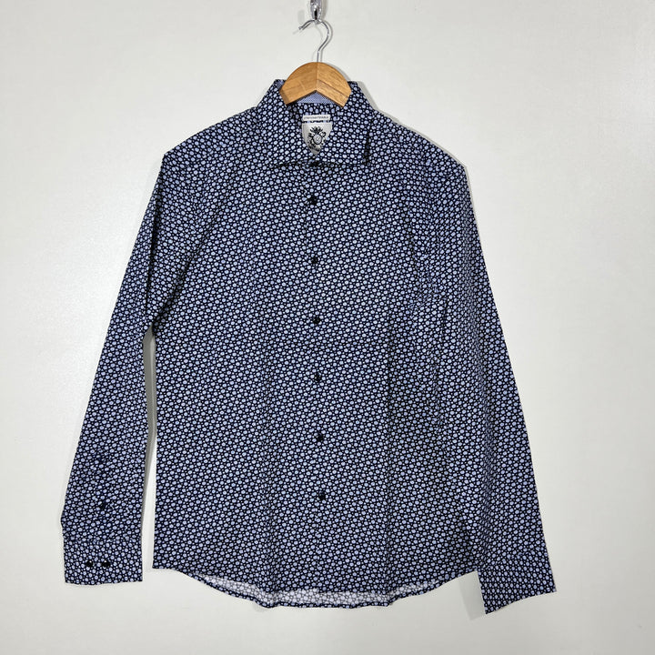 ENGLISH LAUNDRY CASUAL COTTON SHIRT WITH STRETCH