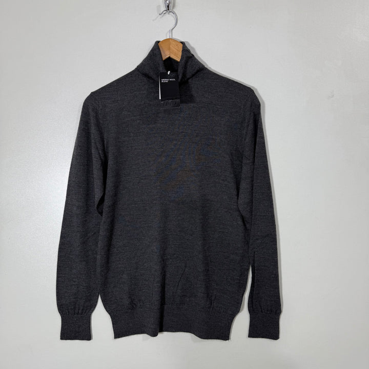 H&M MERINO WOOL HIGH NECK COLLAR SWEATER BRAND NEW