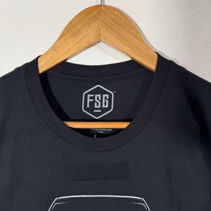 FSG COTTON TSHIRT BLACK COLOUR