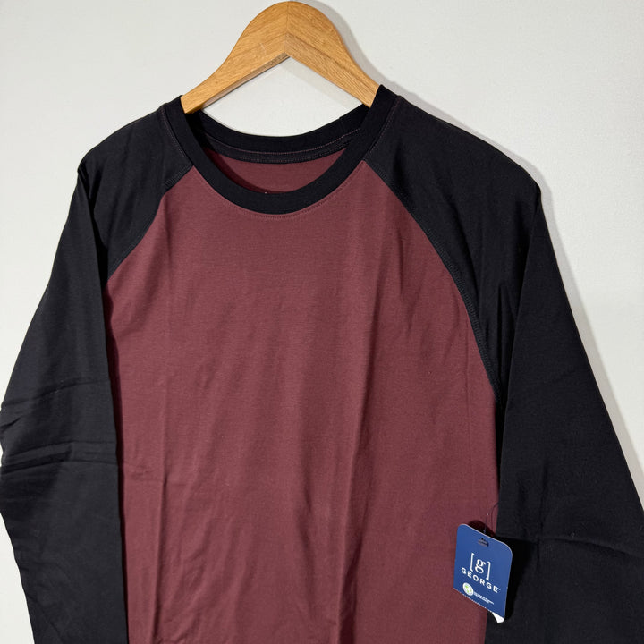 GEORGE LONG SLEEVES COTTON TSHIRT BRAND NEW