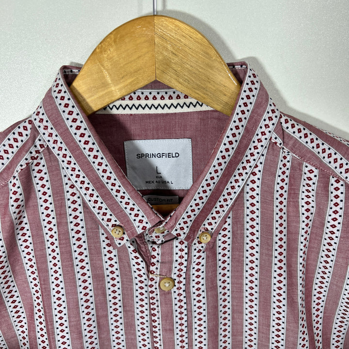 SPRINGFIELD BUTTON DOWN CASUAL COTTON SHIRT