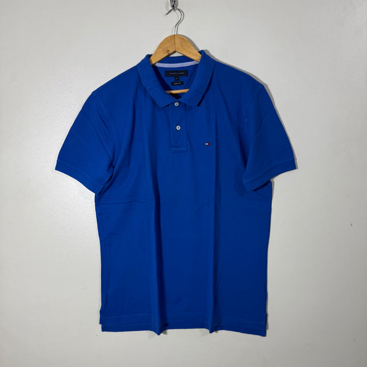 TOMMY HILFIGER COTTON POLO TSHIRT